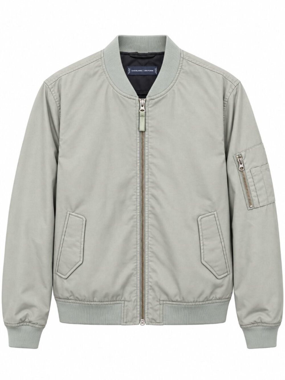 Everlane Uniform Bomber Jacket Sage Green Mens Size Small